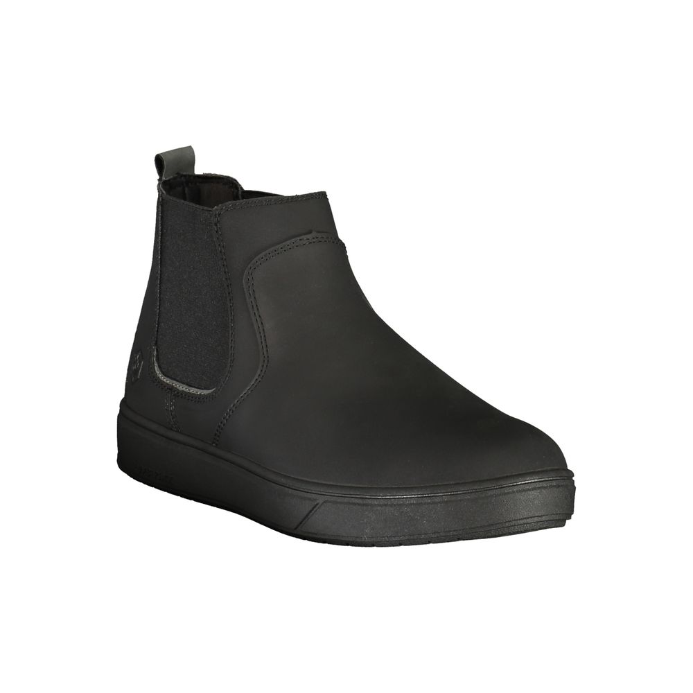Lumberjack Black Polyester Ankle Boots