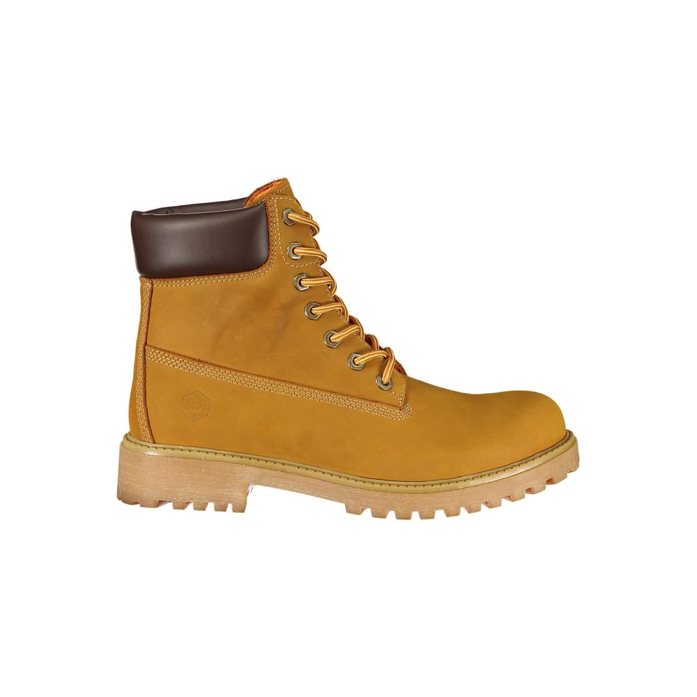 Lumberjack Yellow Polyester Ankle Boots