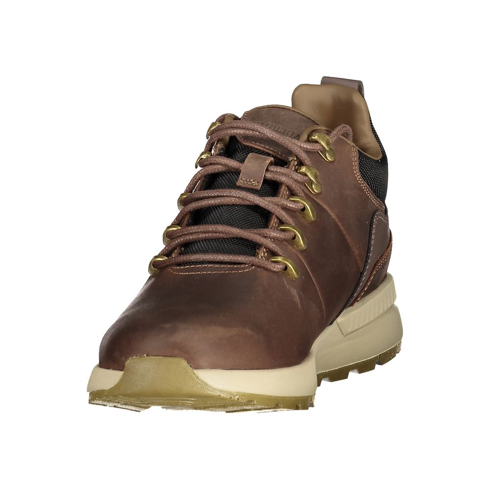Lumberjack Brown Polyester Ankle Boots