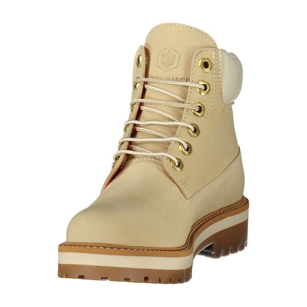 Lumberjack Beige Polyester Ankle Boots
