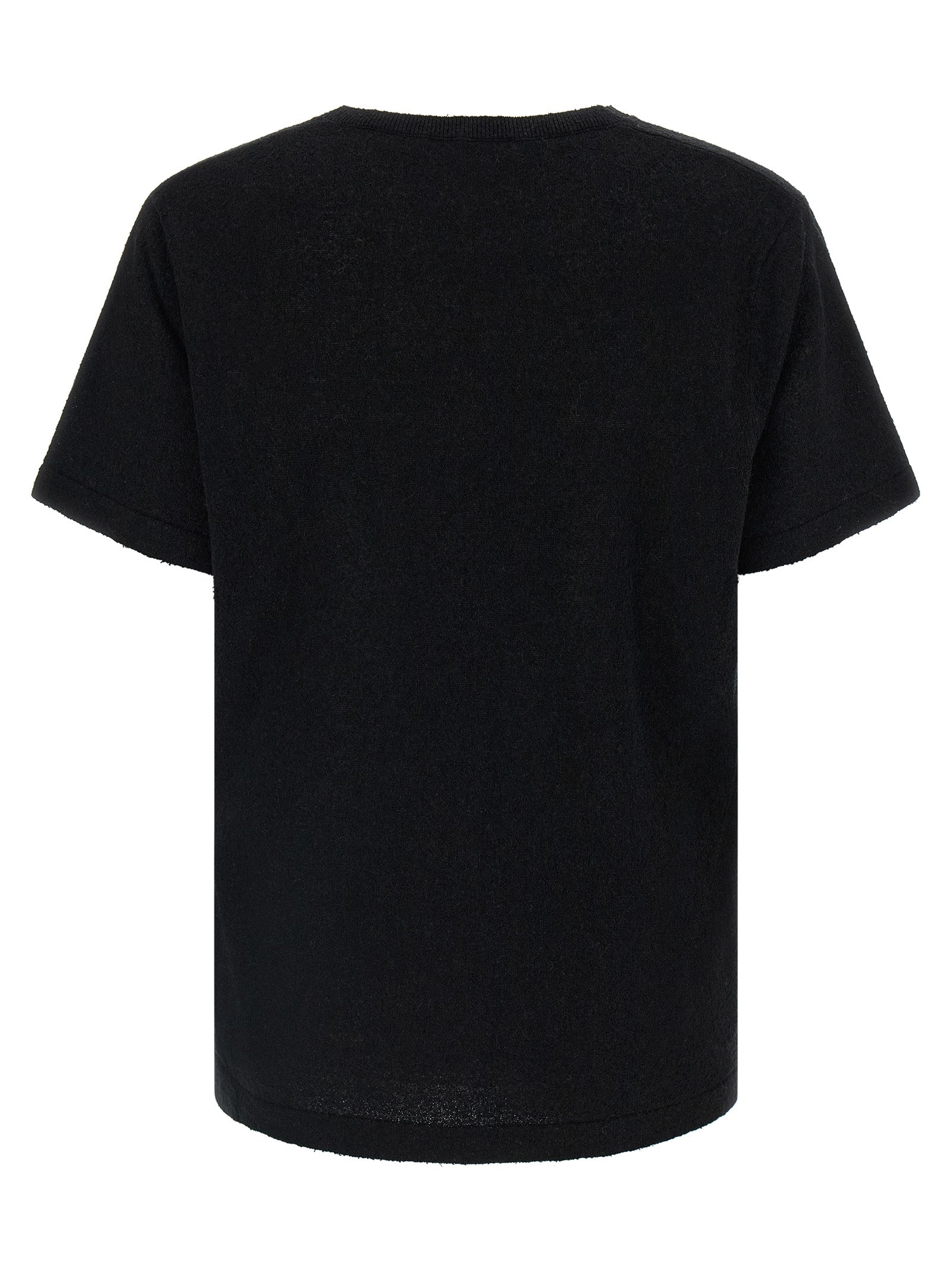 CO Black Silk Blouse