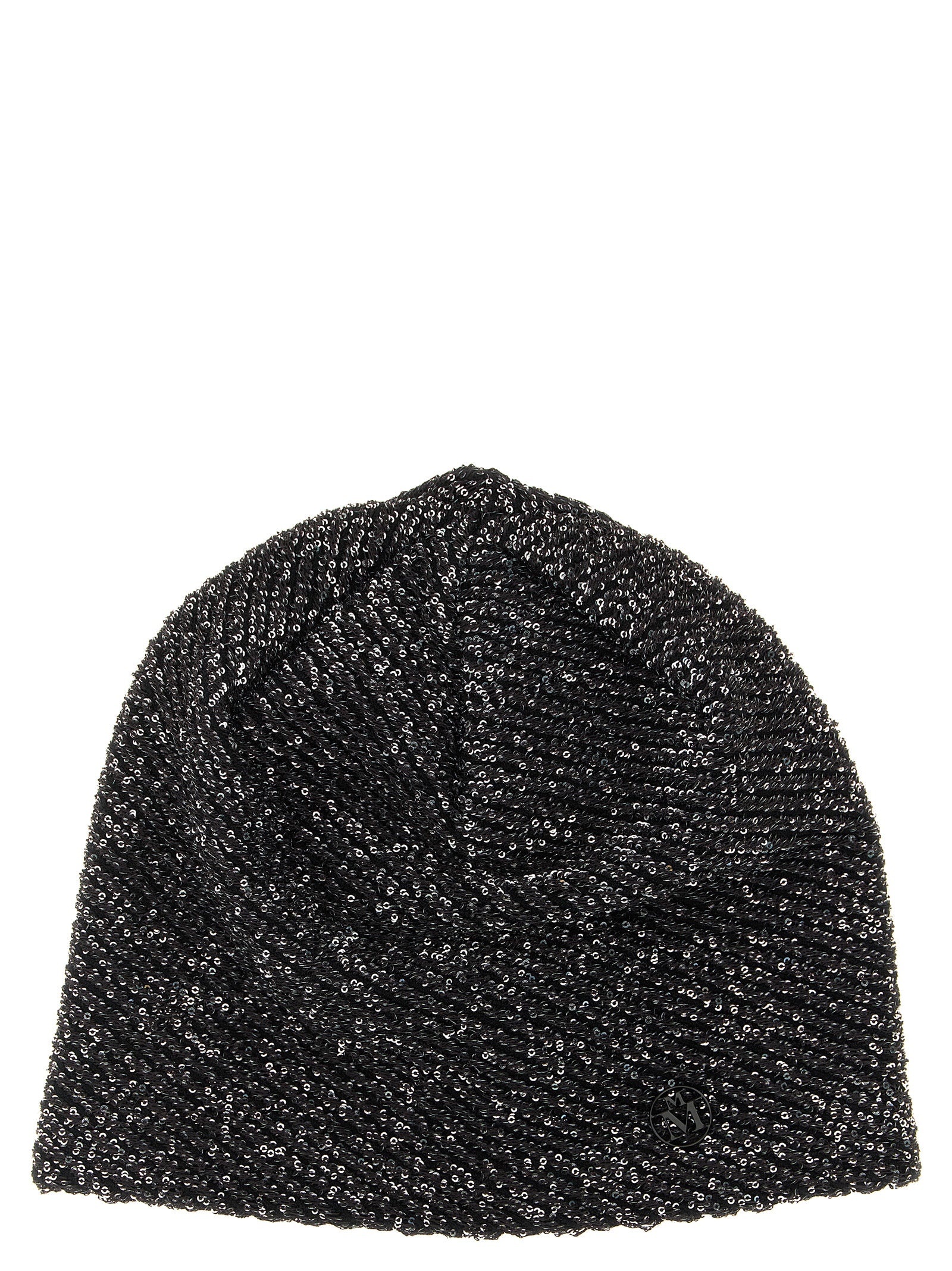 Maison Michel Black Wool Beanie