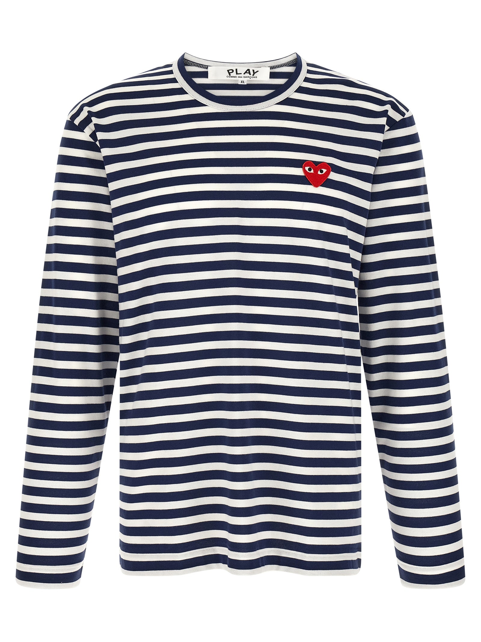 Comme Des Garçons Play Multicolor Cotton T-Shirt