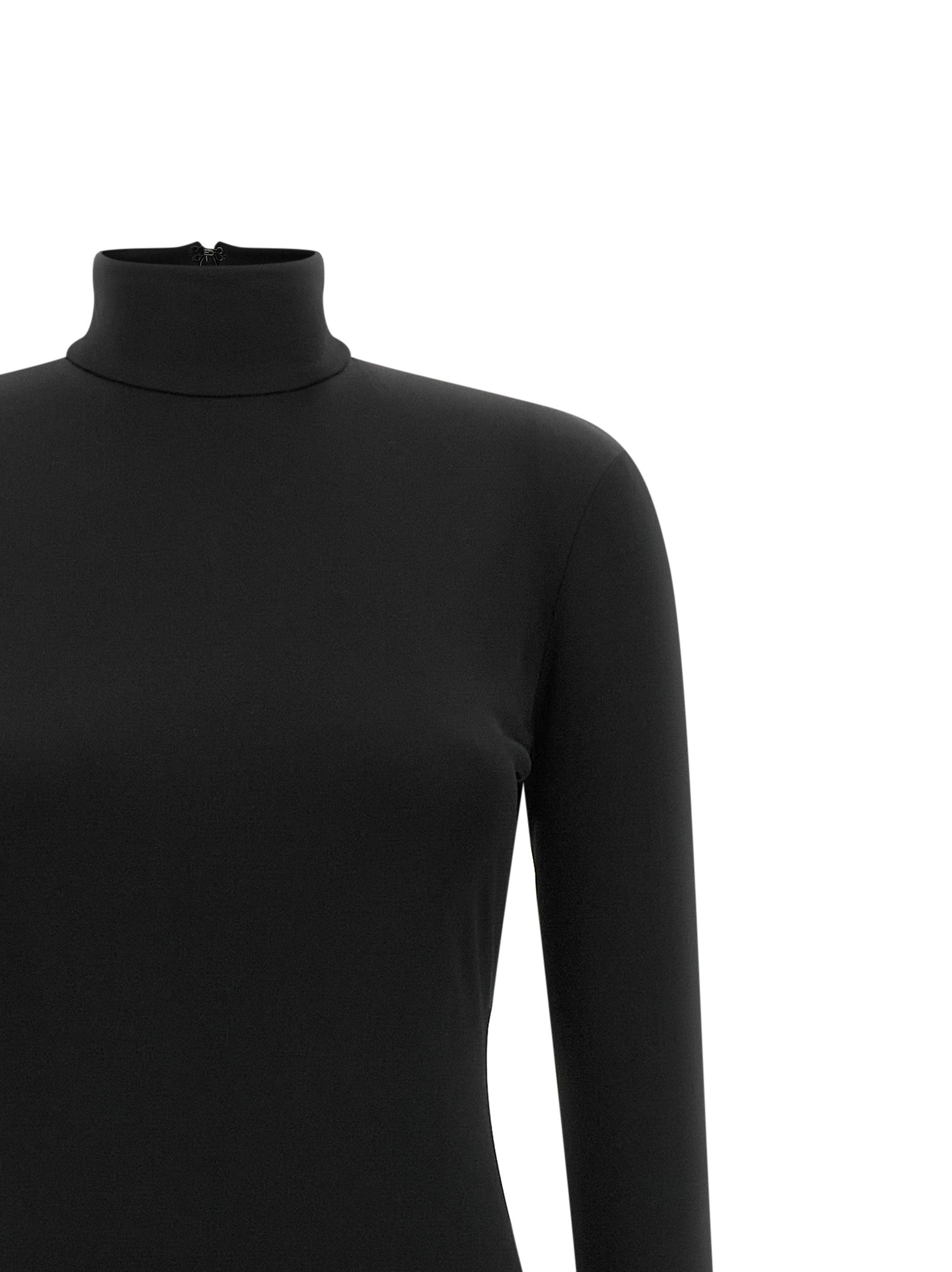 Giuseppe Di Morabito Black Viscose Long Dress