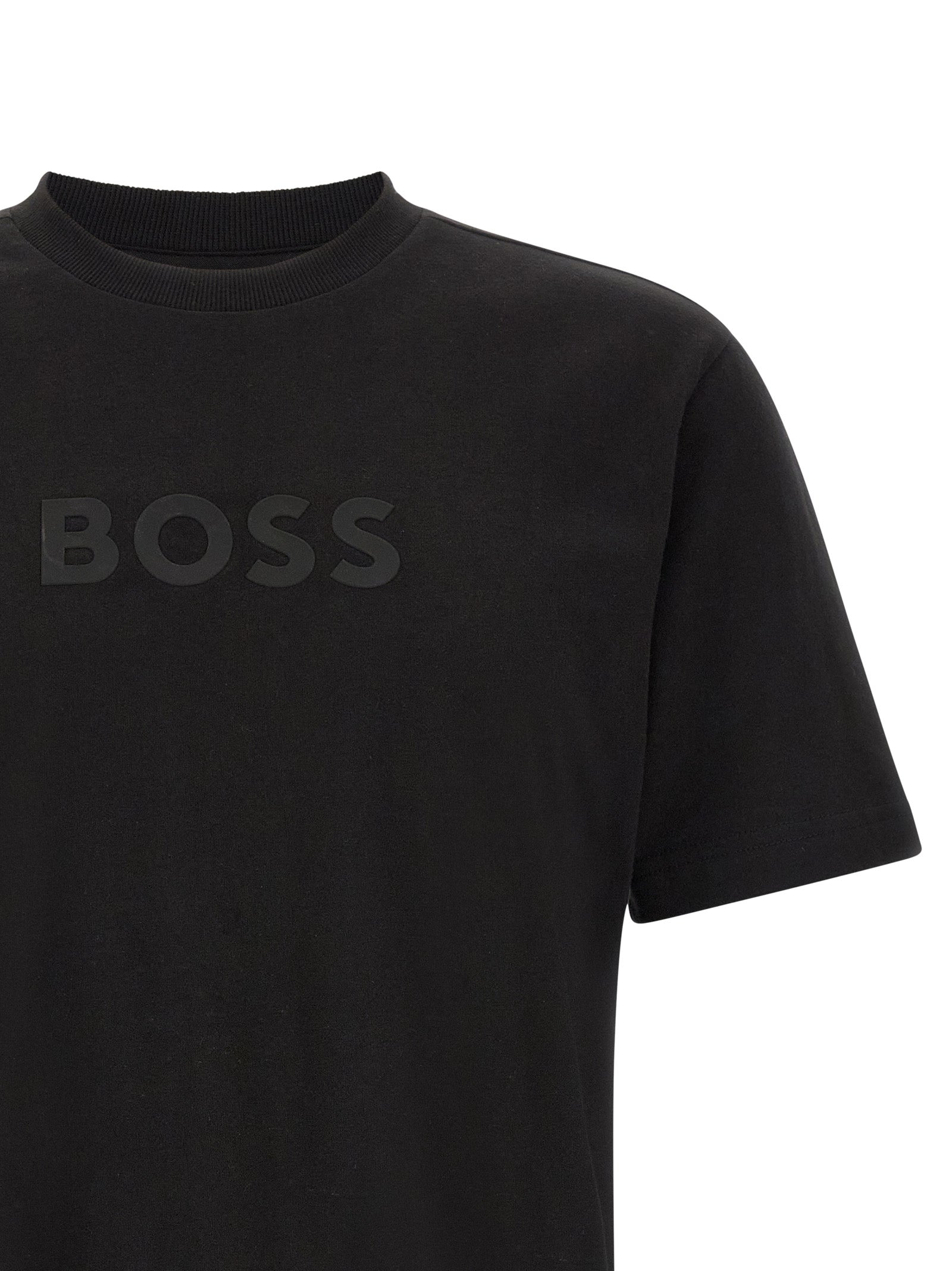 Hugo Boss Black Cotton T-Shirt