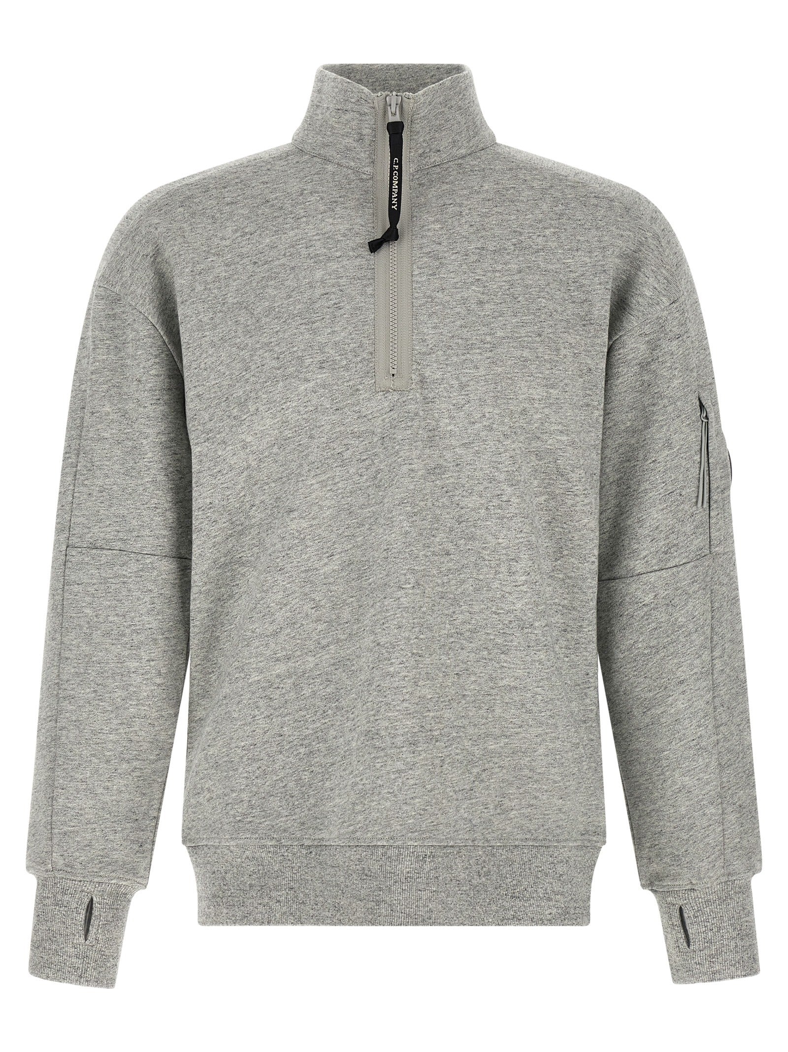 C.P. Company Gray Cotton Sweatshirt
