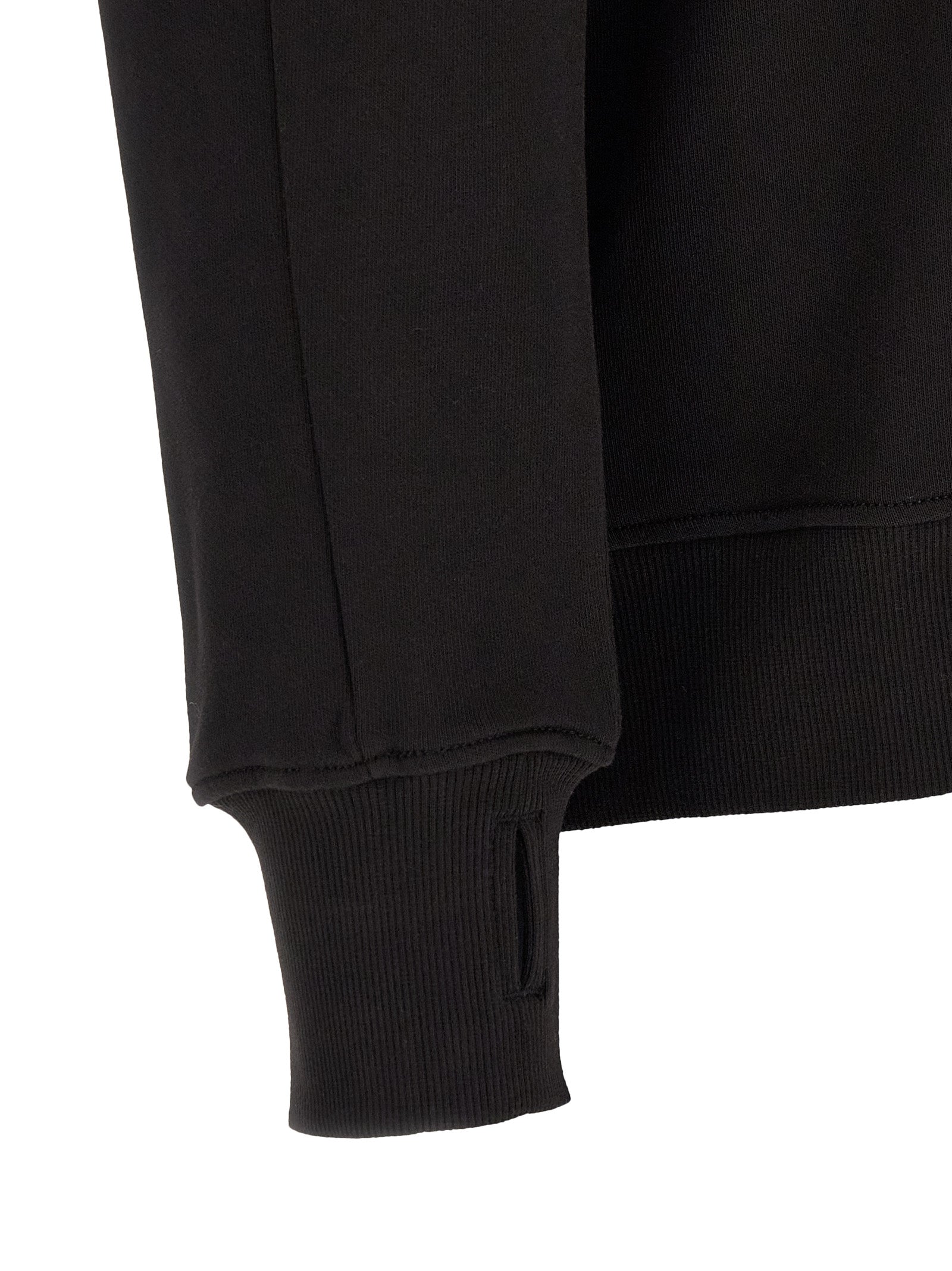 C.P. Company Black Cotton Sweatshirt