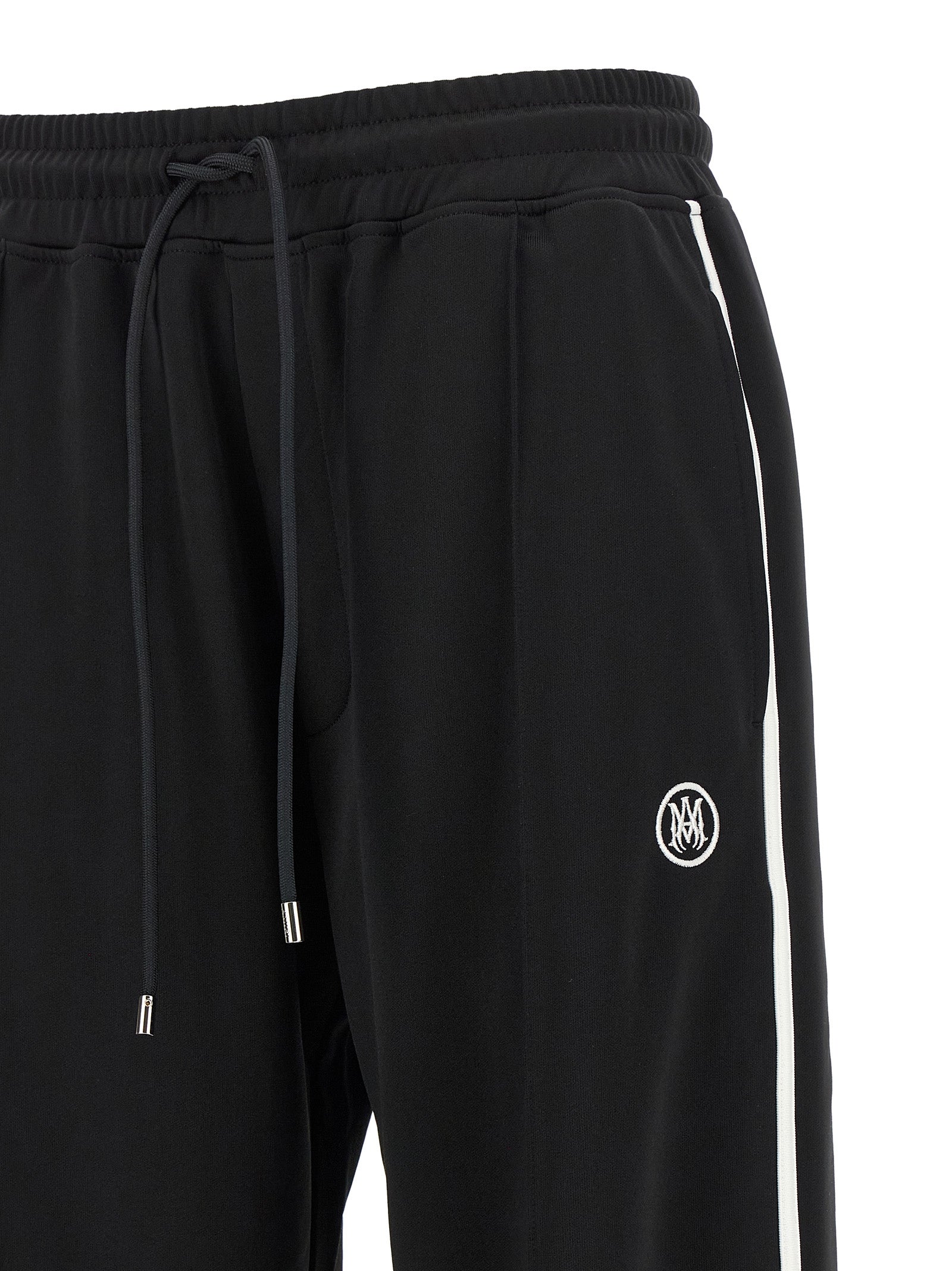 Amiri Black Polyester Joggers (Workout Pants)