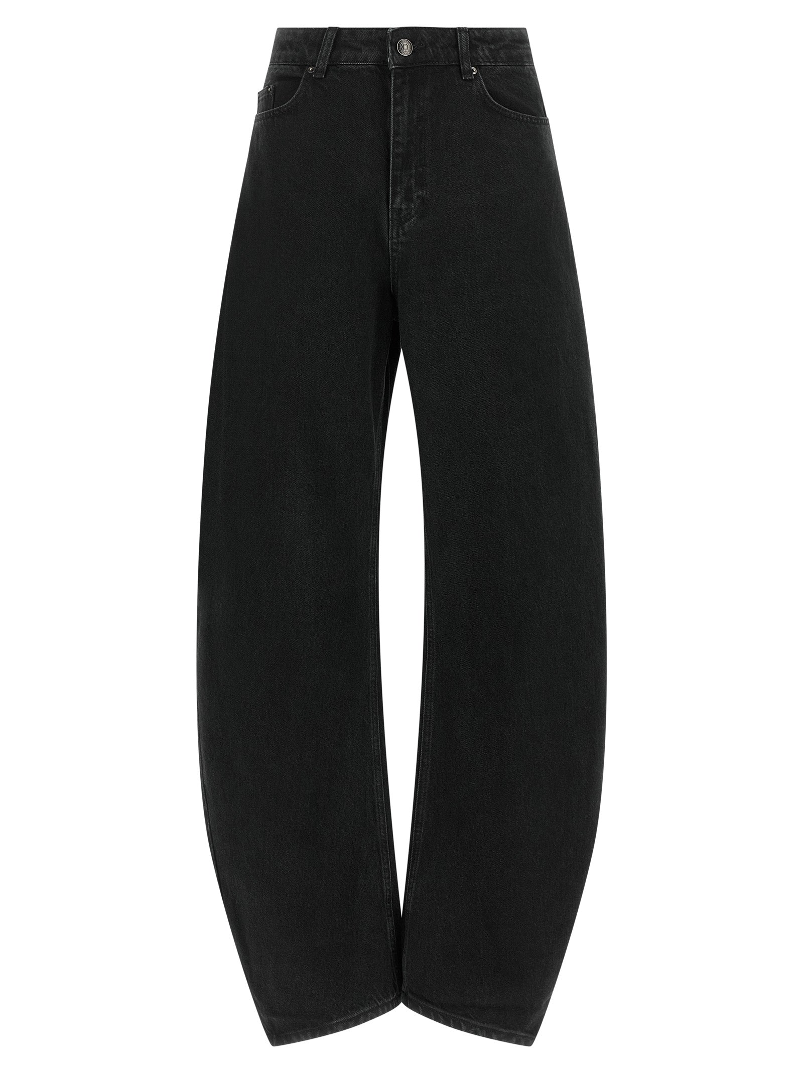 ROTATE BIRGER CHRISTENSEN Black Organic Cotton Jeans Denim