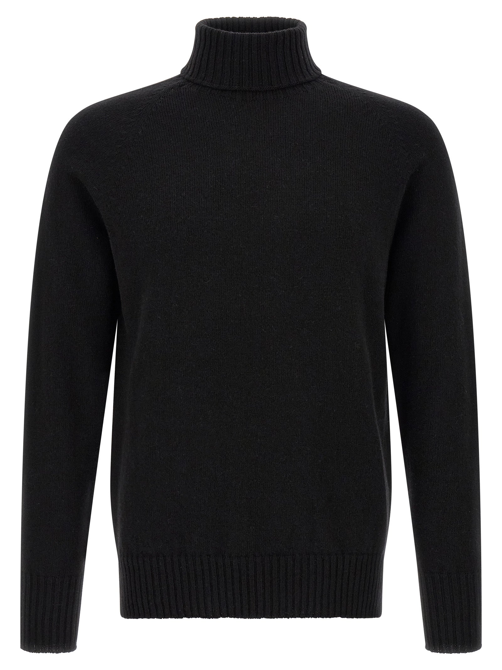 MA'RY'YA Black Cashmere Cardigan