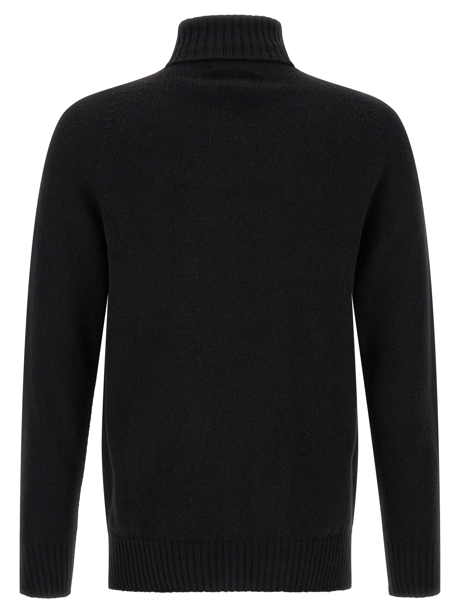 MA'RY'YA Black Cashmere Cardigan