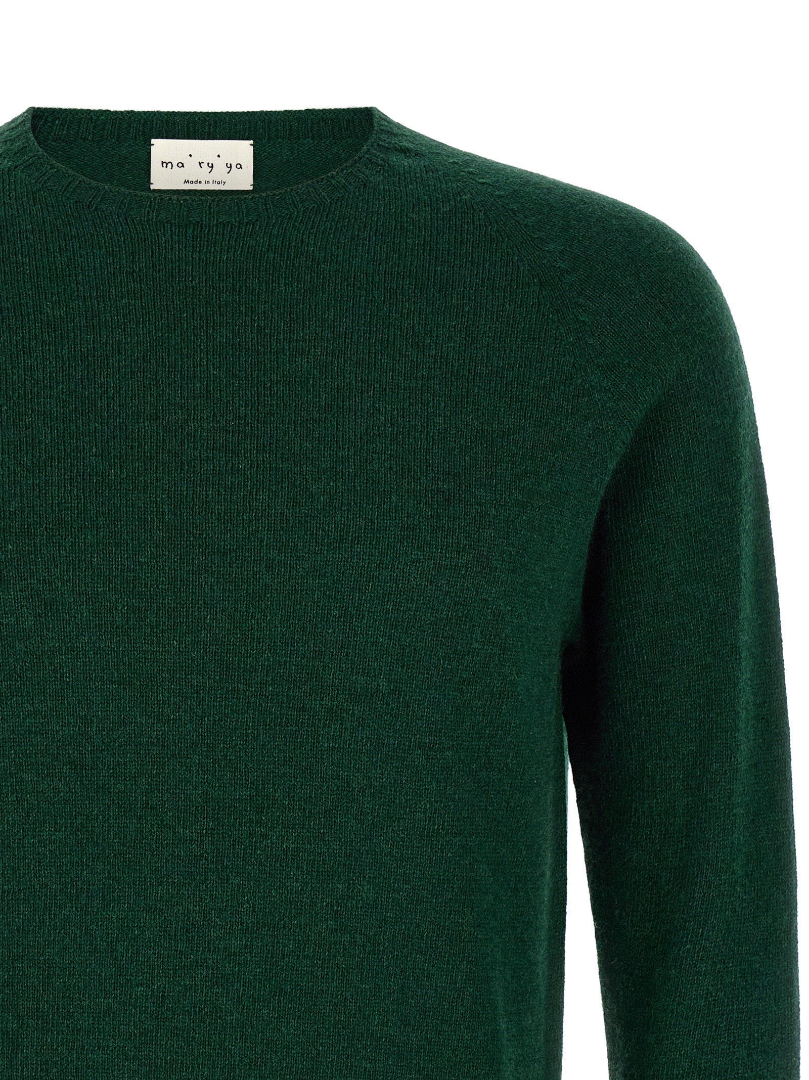MA'RY'YA Bicolor Cashmere Cardigan