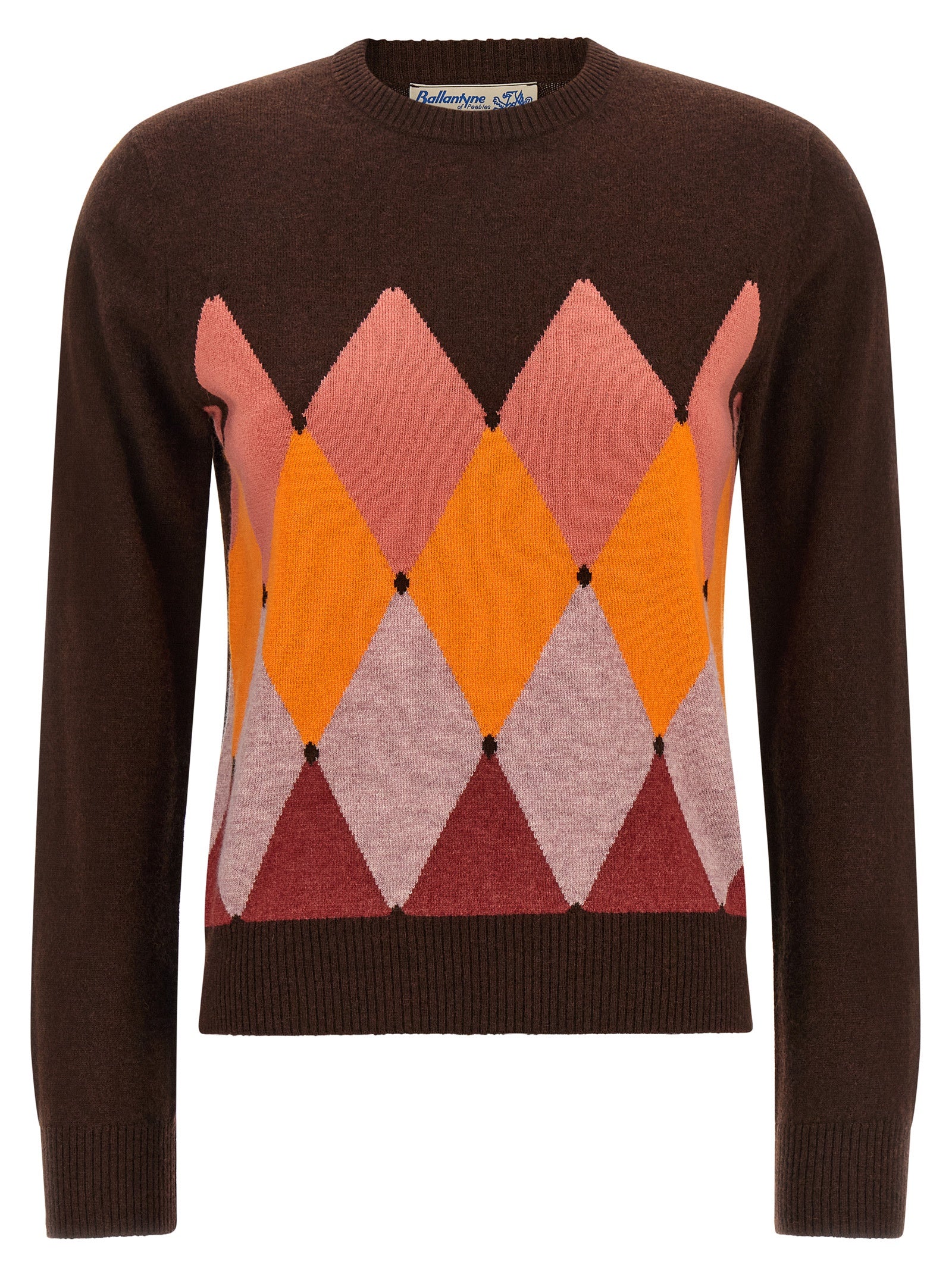 Ballantyne Brown Cashmere Cardigan
