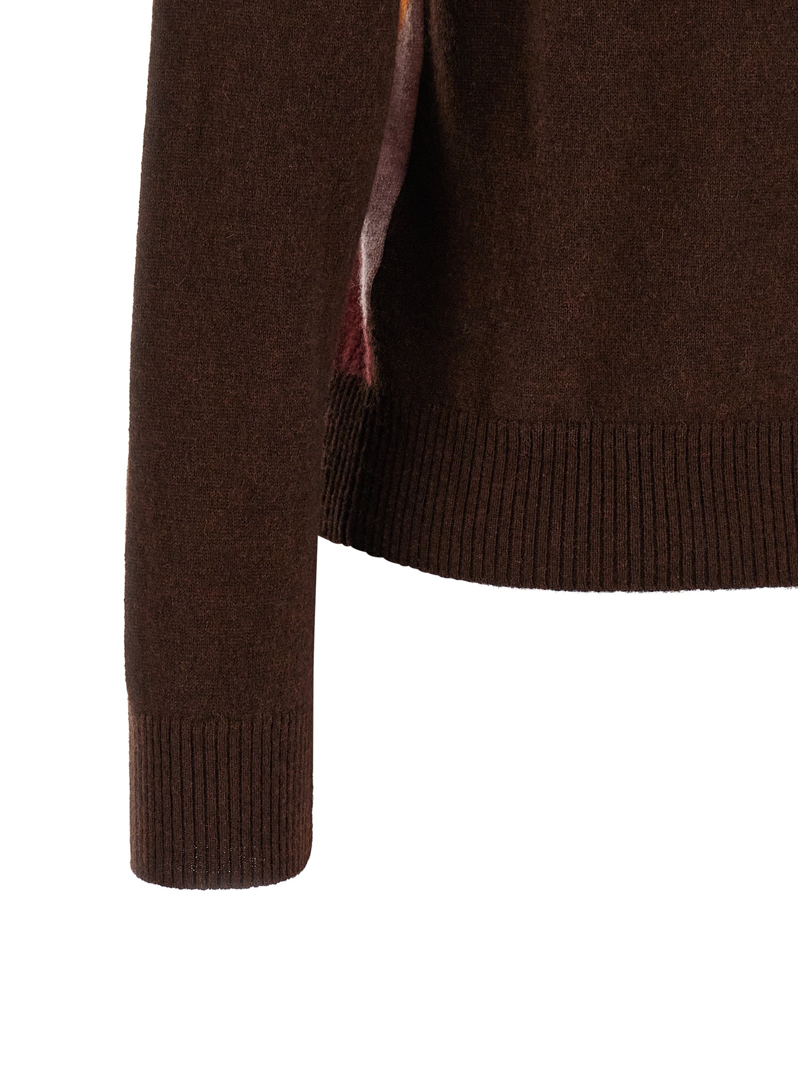 Ballantyne Brown Cashmere Cardigan