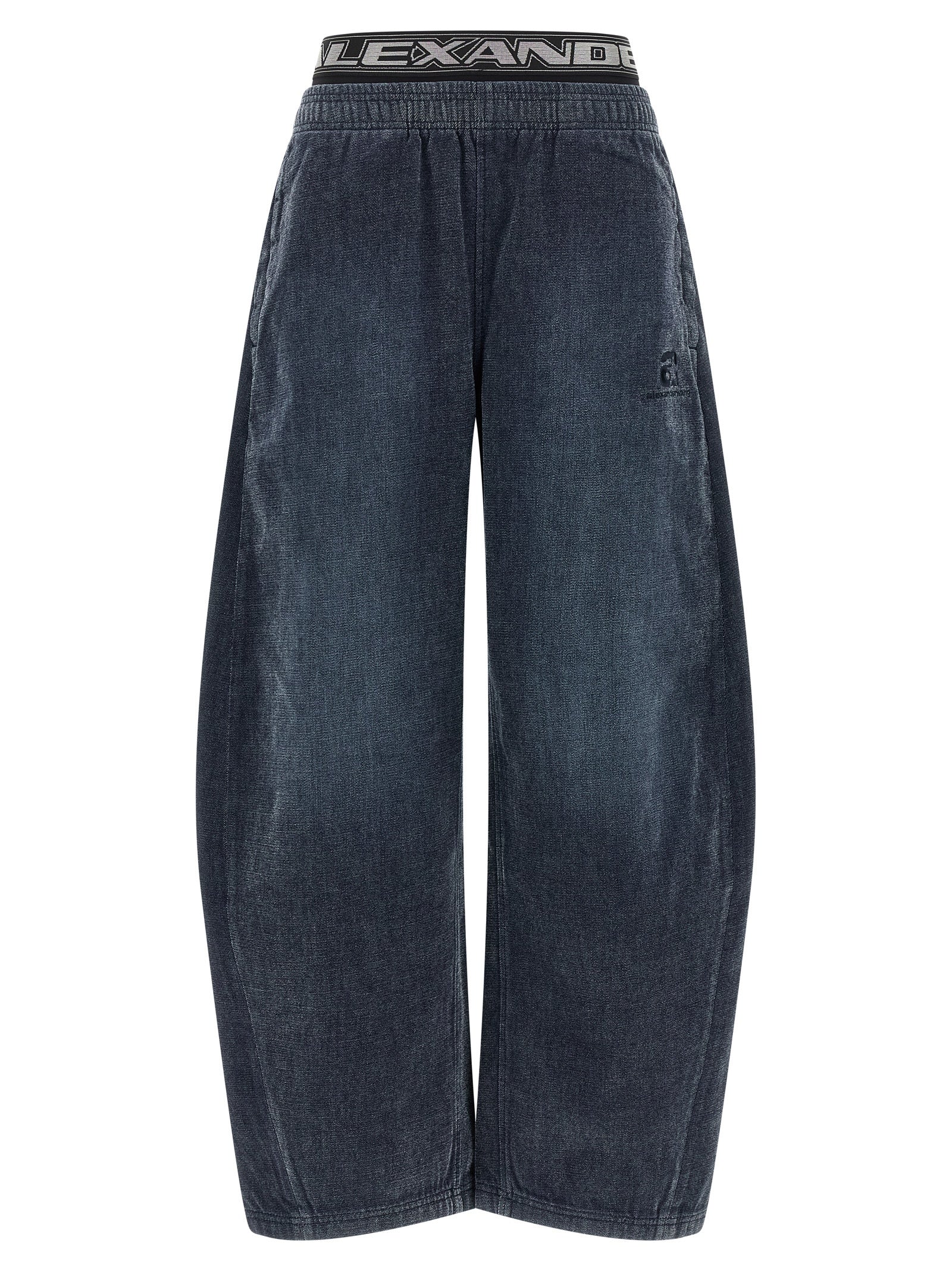 Alexander Wang Black Cotton Casual Pants