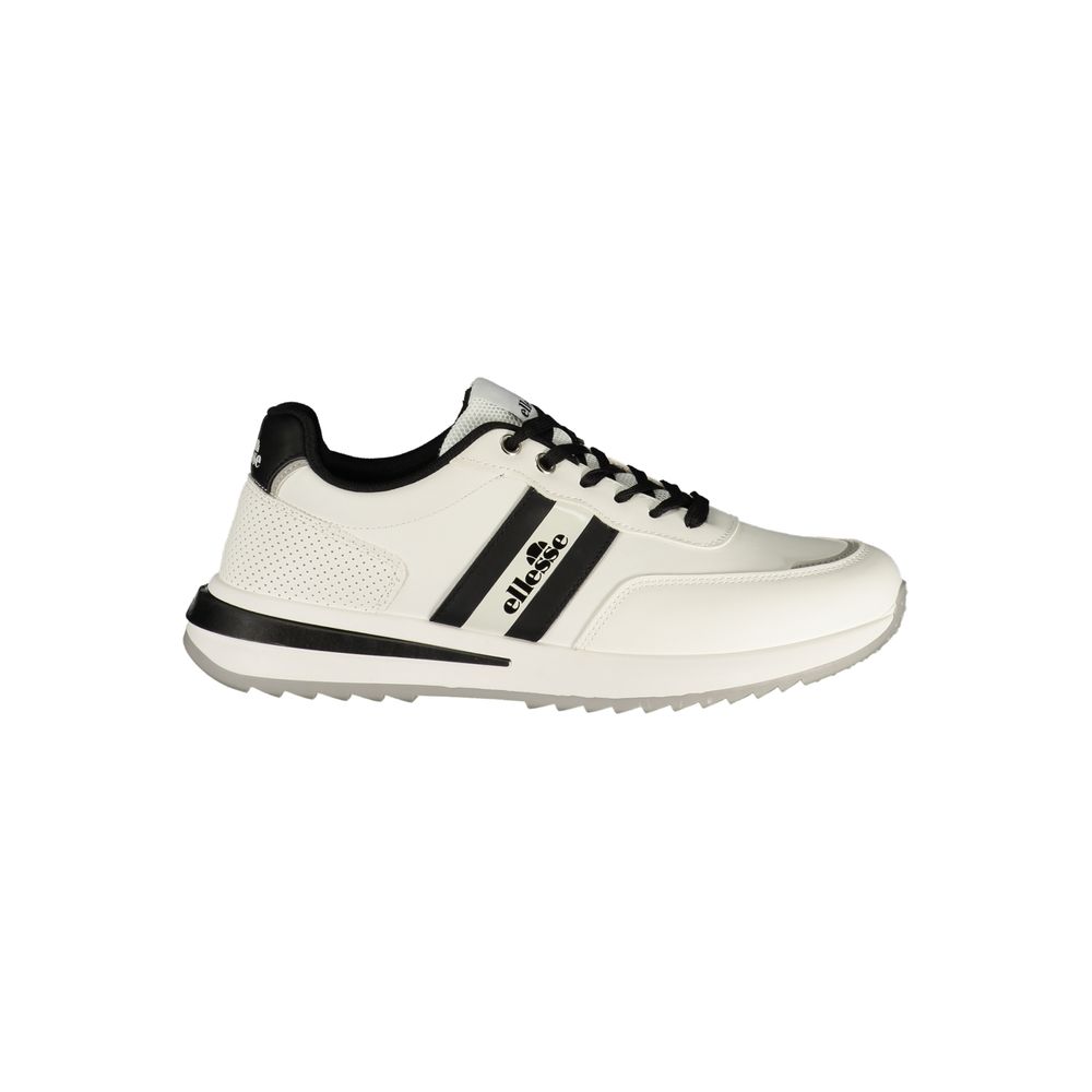 Ellesse White Polyurethane Men's Sneaker