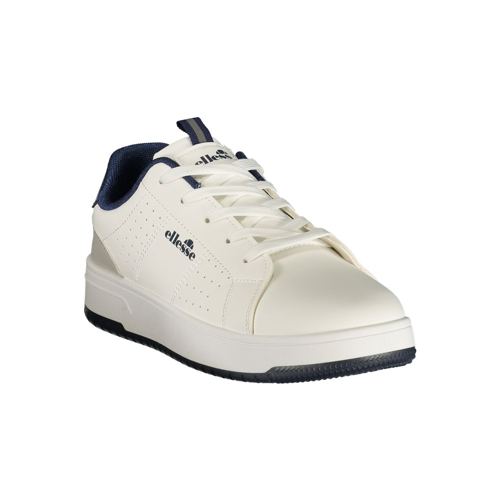Ellesse White Polyurethane Men's Sneaker