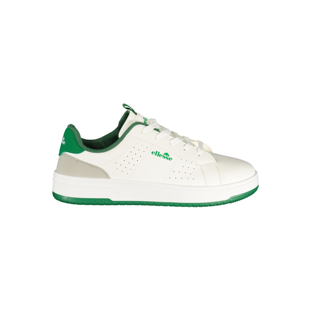 Ellesse White Polyurethane Men's Sneaker