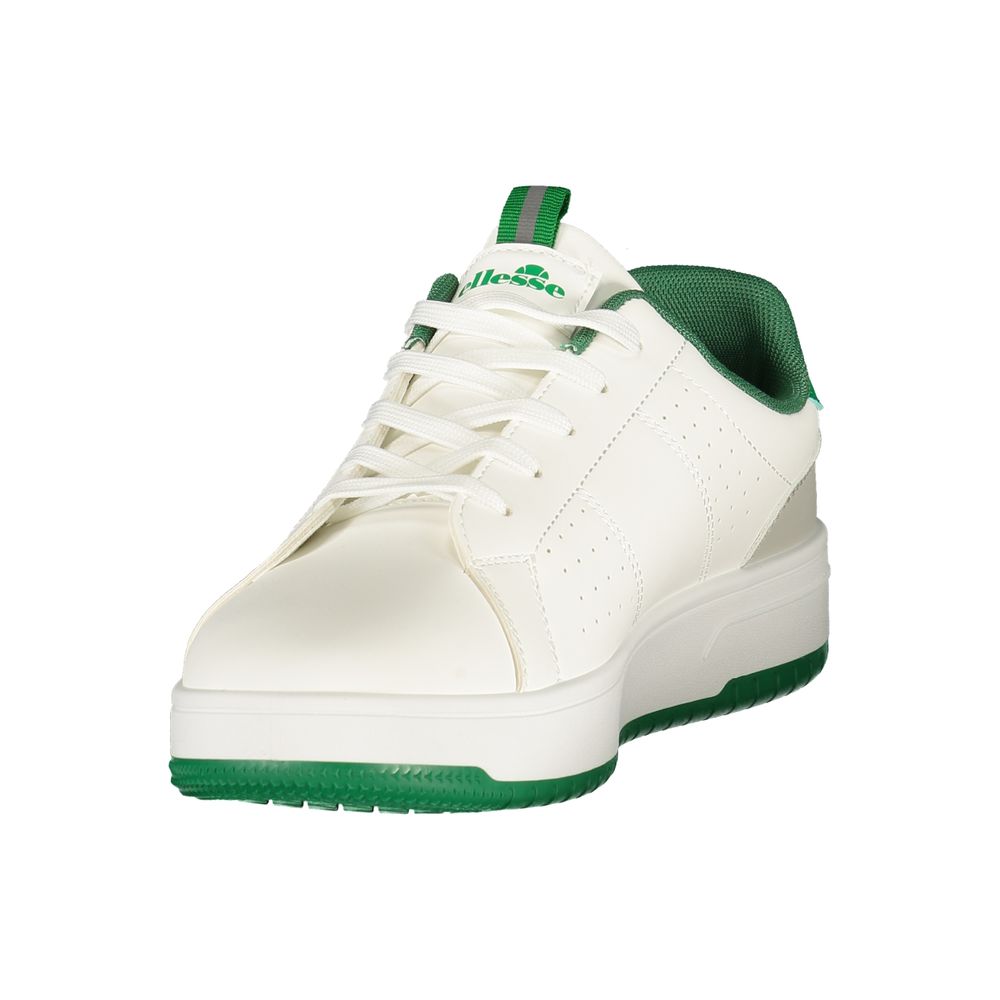Ellesse White Polyurethane Men's Sneaker