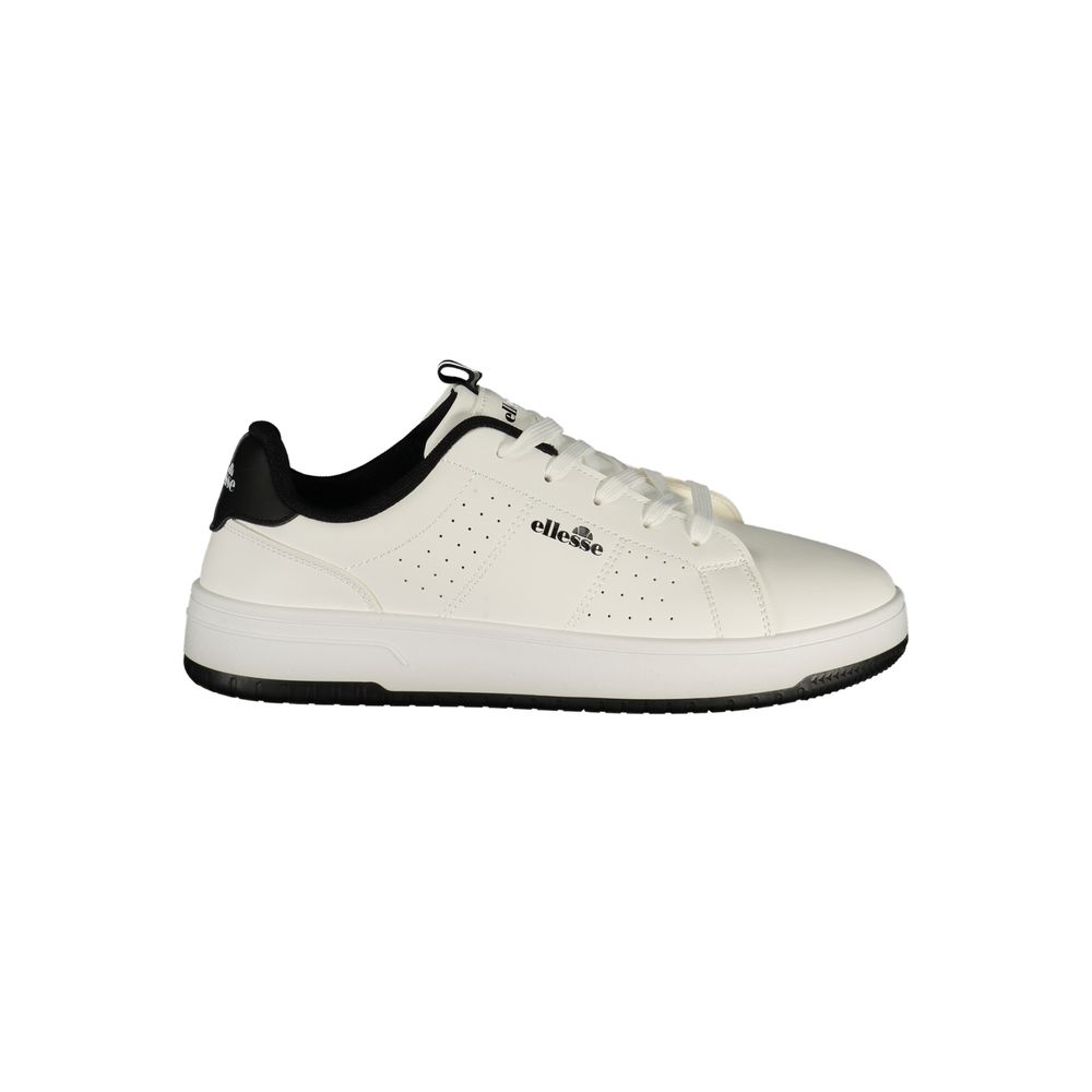 Ellesse White Polyurethane Men's Sneaker