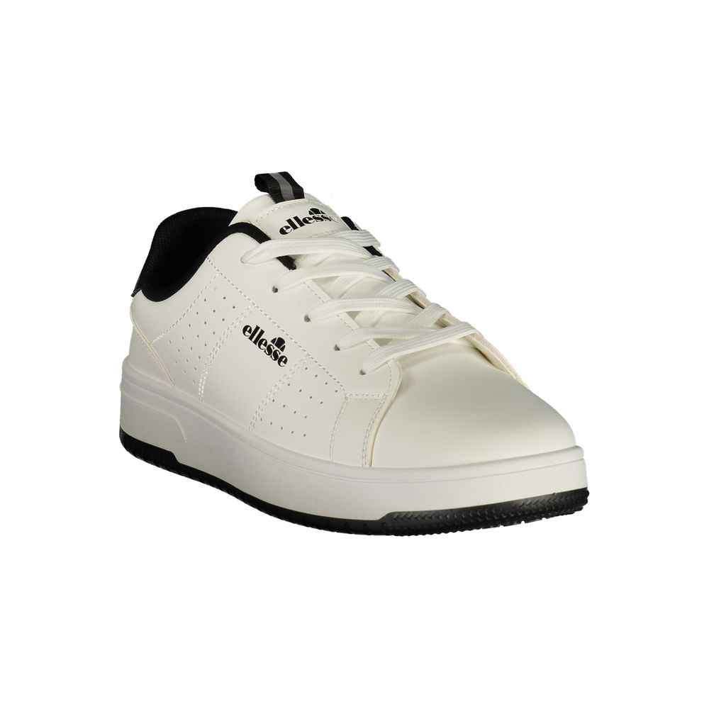 Ellesse White Polyurethane Men's Sneaker