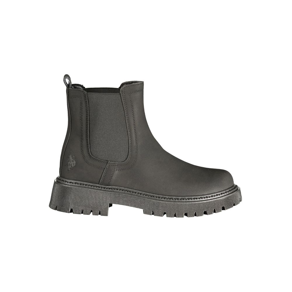 U.S. POLO ASSN. Nero Poliuretano Donna Stivaletto