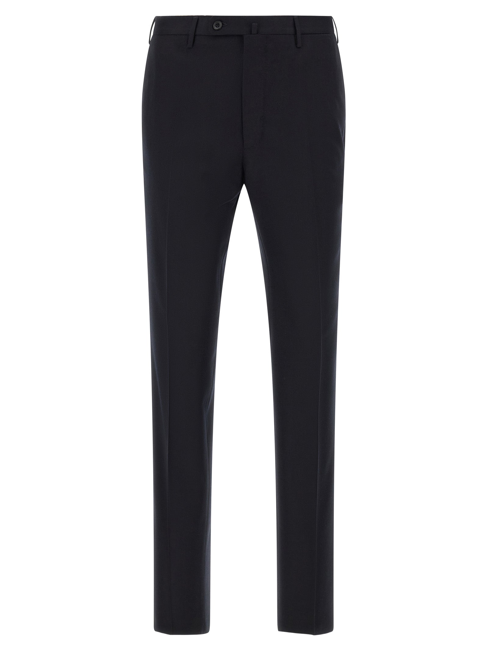 Incotex Blue Virgin Wool Dress Pants