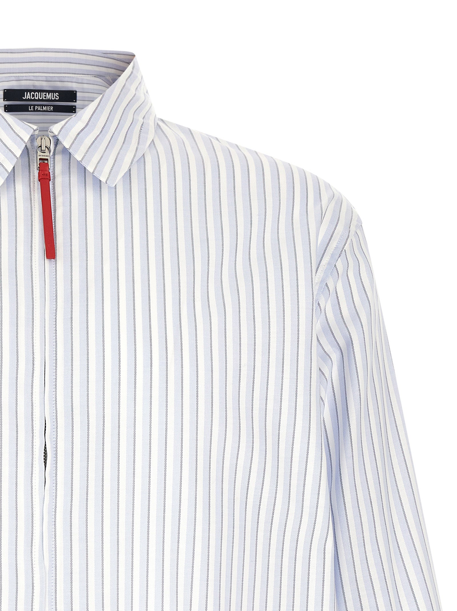 Jacquemus Blue Cotton Blouse