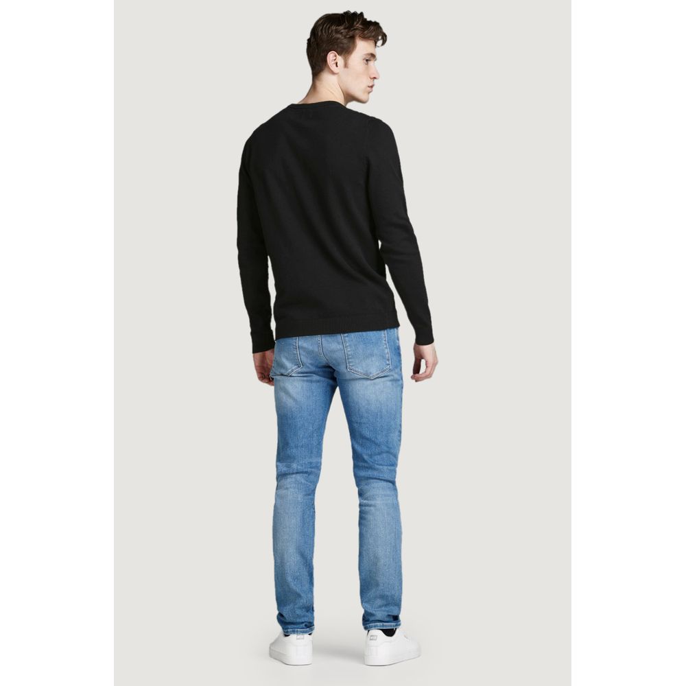 Jack Jones Black Cotton Sweatshirt