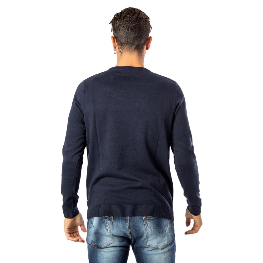 Jack Jones Blue Cotton Sweatshirt