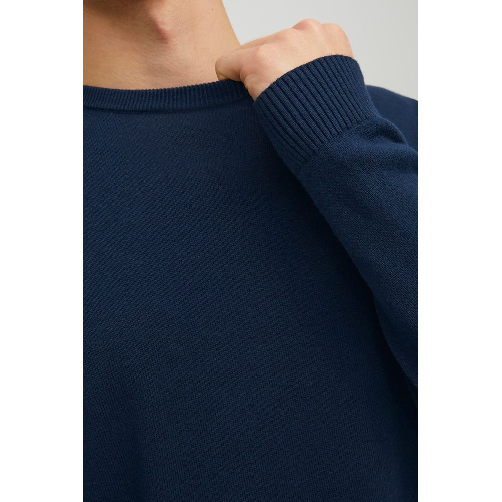 Jack Jones Blue Cotton Sweatshirt