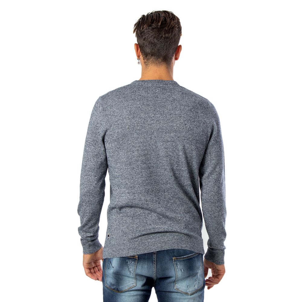 Jack Jones Blue Cotton Sweatshirt