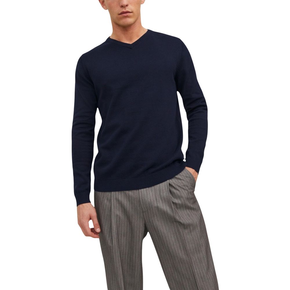 Jack Jones Blue Cotton Sweatshirt