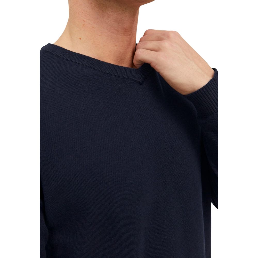 Jack Jones Blue Cotton Sweatshirt