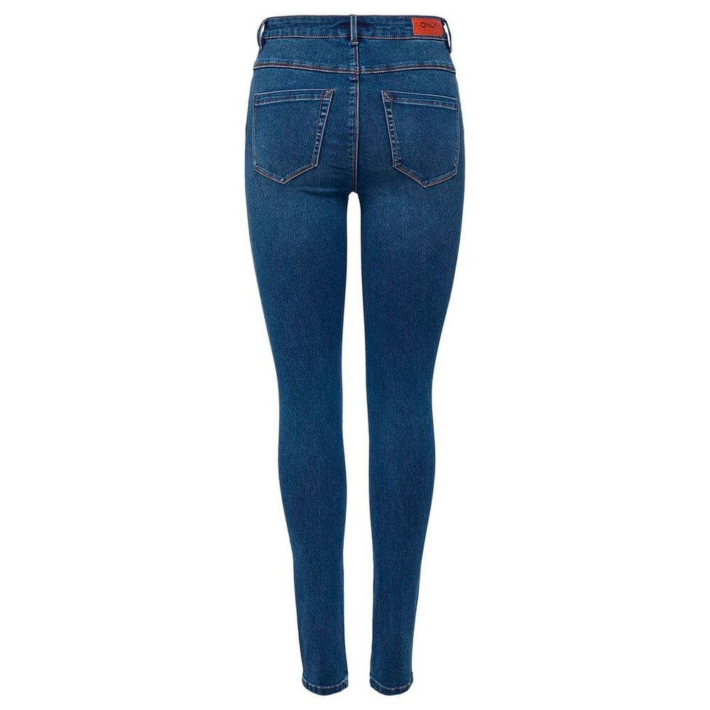 Only Blue Cotton Skinny Jeans
