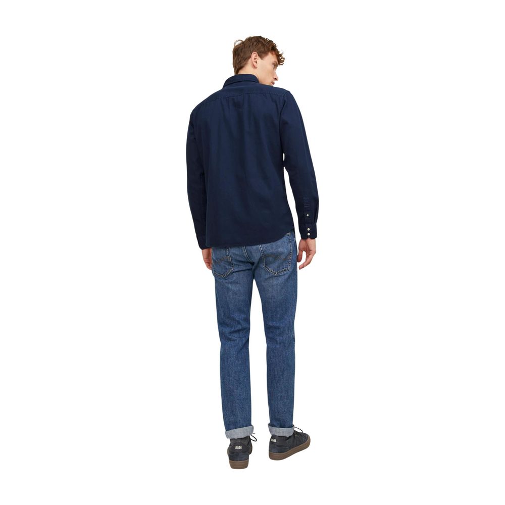 Jack Jones Blue Denim Shirt