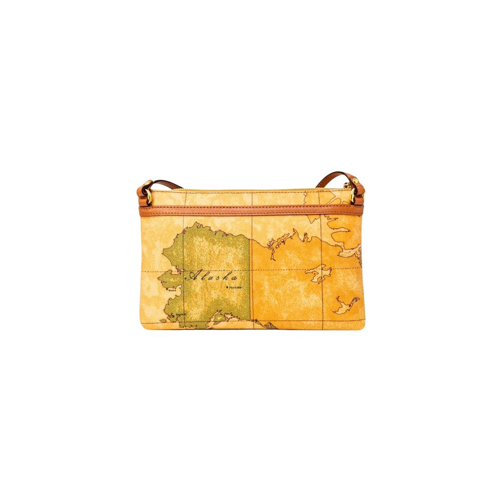 Alviero Martini Prima Classe Beige Leather Handbag