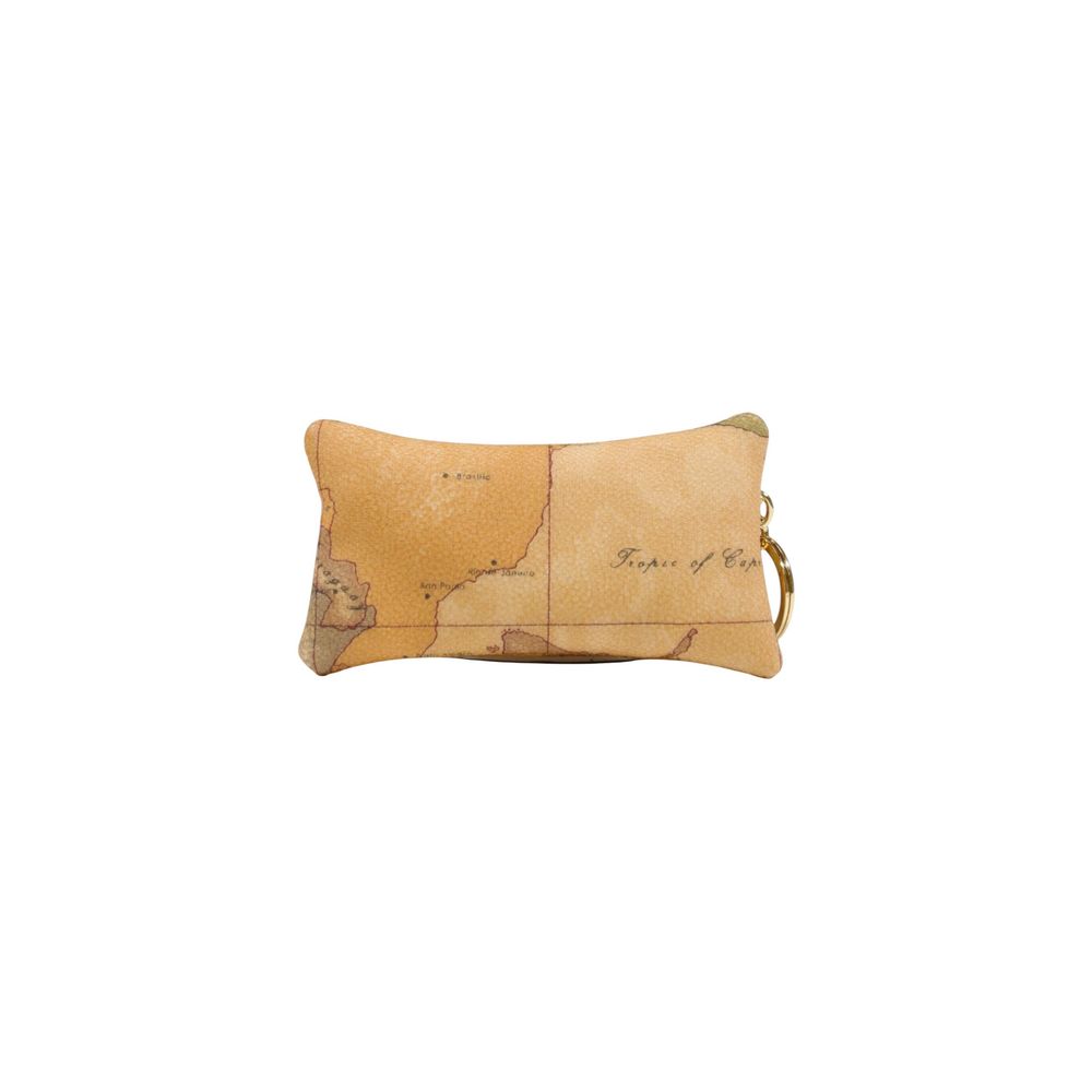 Alviero Martini Prima Classe Beige Polyethylene Keychain