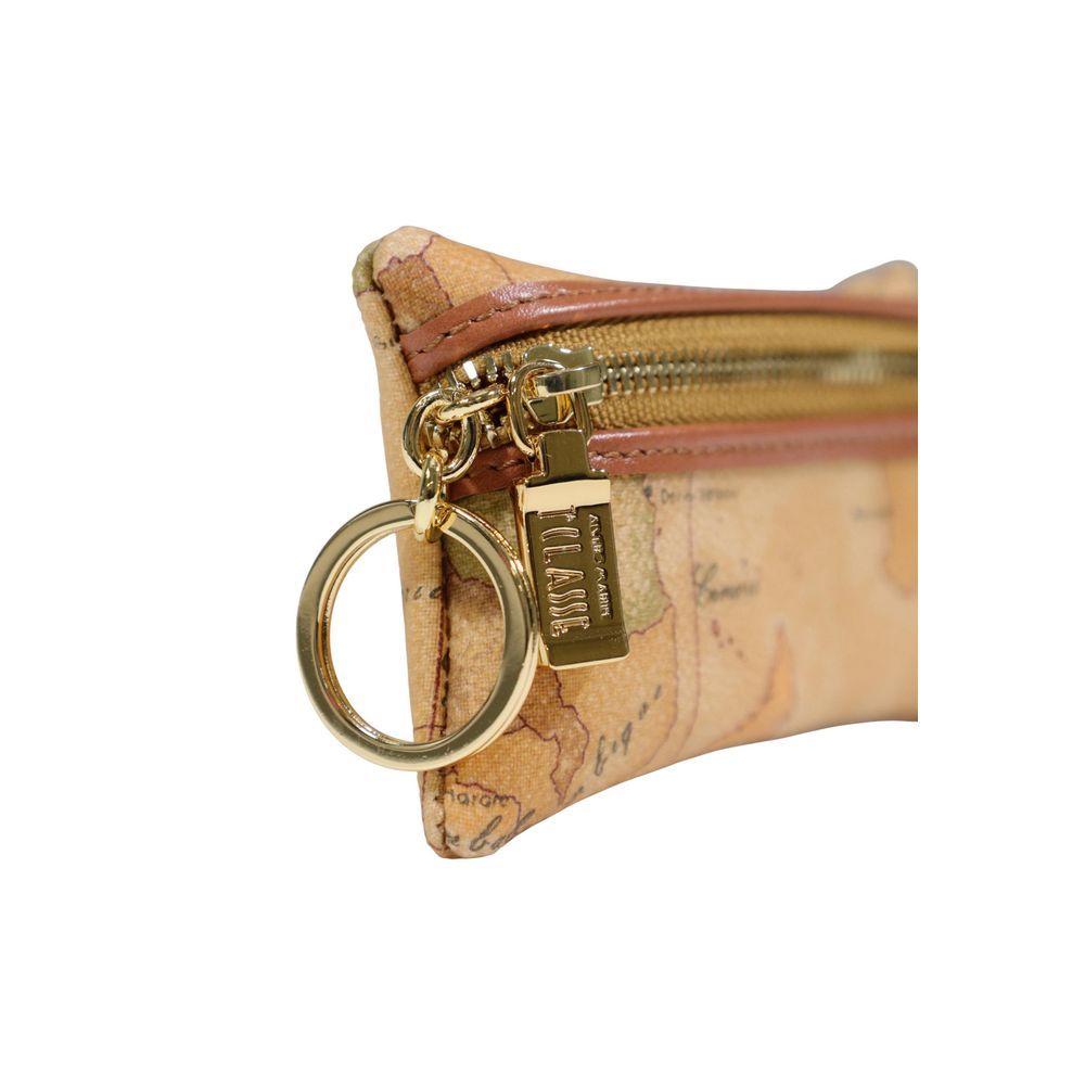 Alviero Martini Prima Classe Beige Polyethylene Keychain