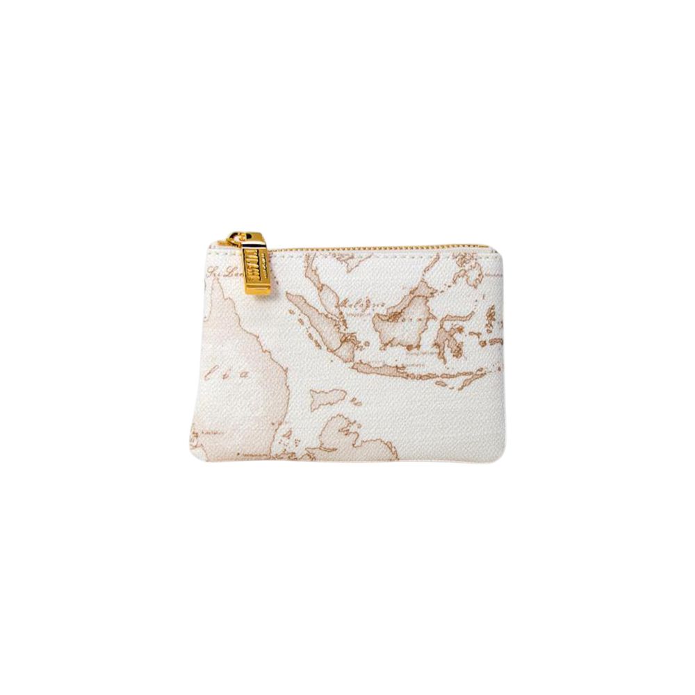 Alviero Martini Prima Classe White Polyethylene Clutch Bag