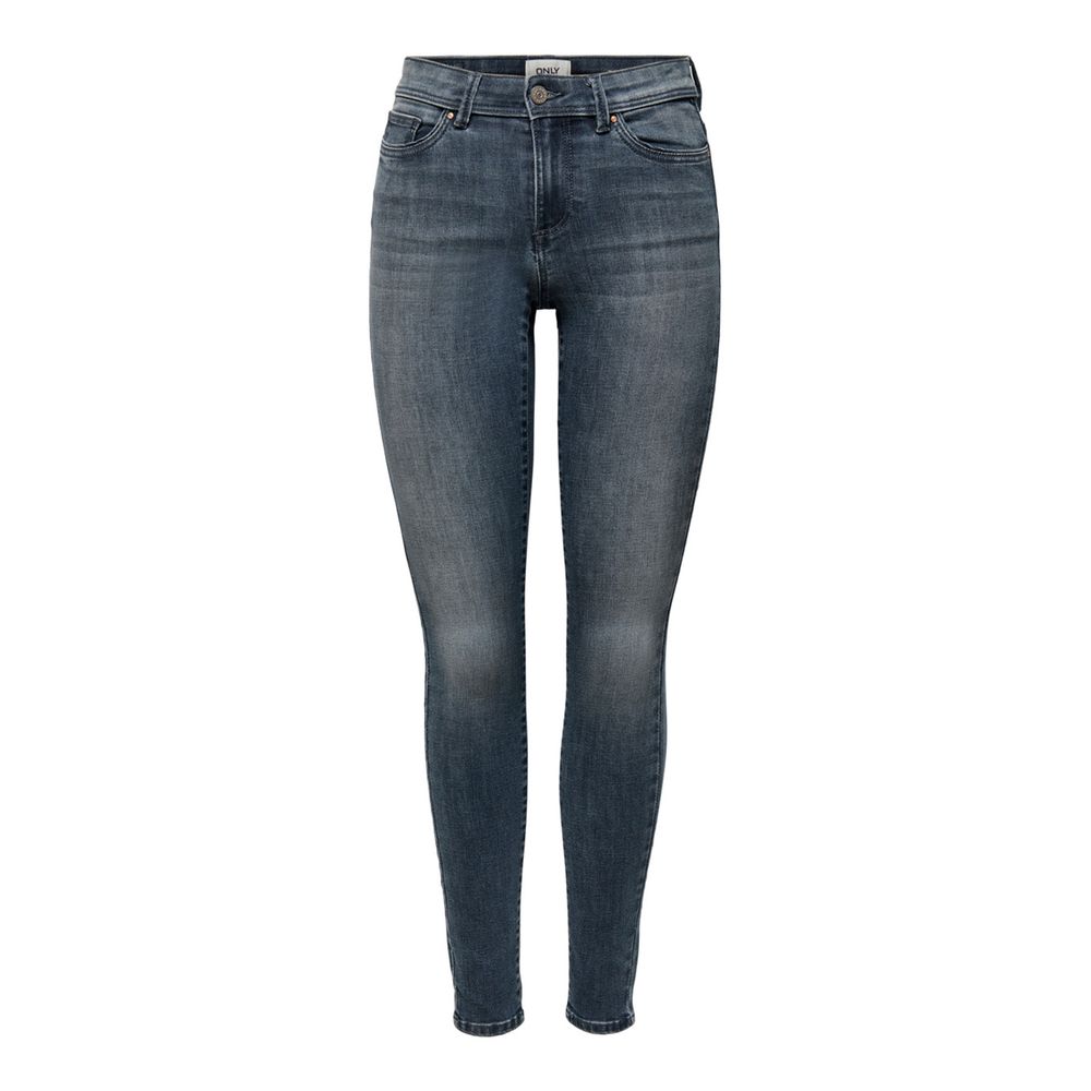 Only Blue Cotton Skinny Jeans