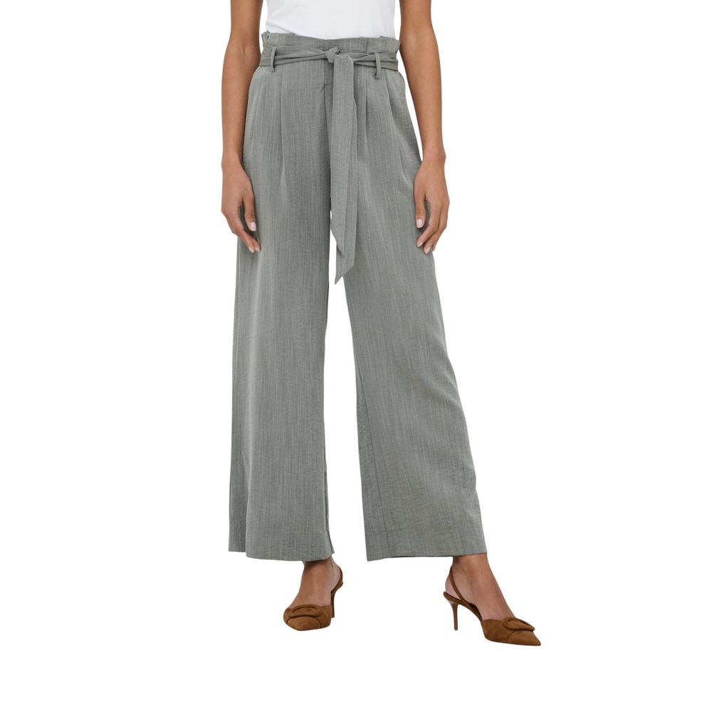 Only Bicolor Viscose Casual Pants