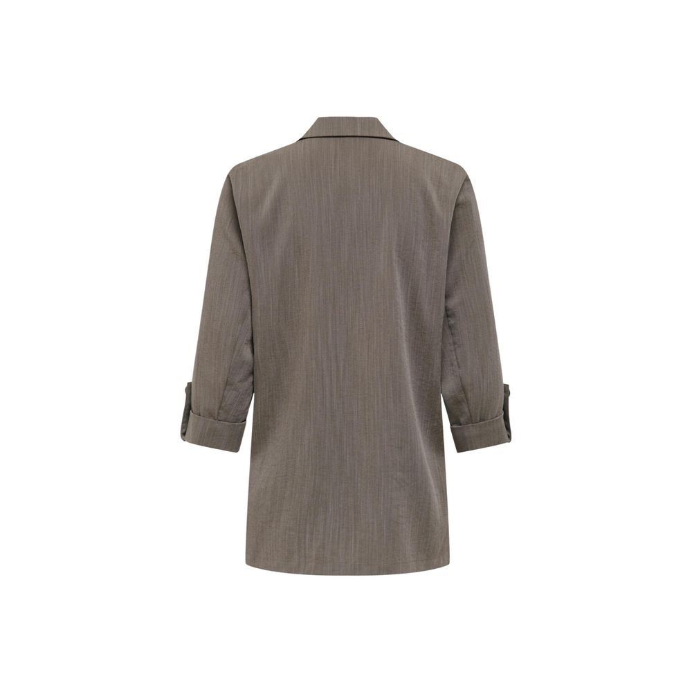 Only Beige Viscose Blazer