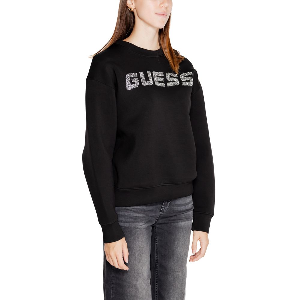 Guess Active Black Viscose Sweatshirt
