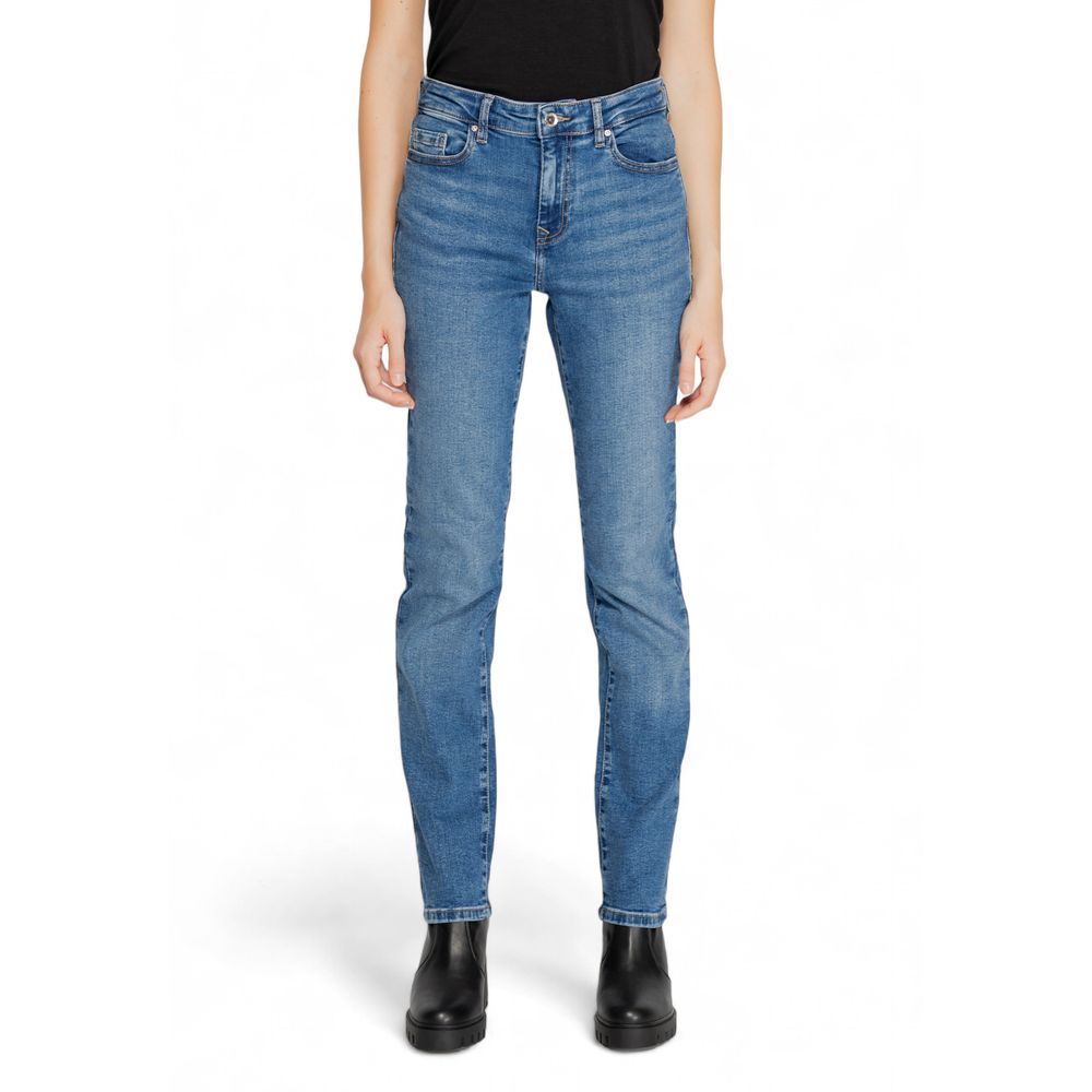 Only Blue Cotton Skinny Jeans