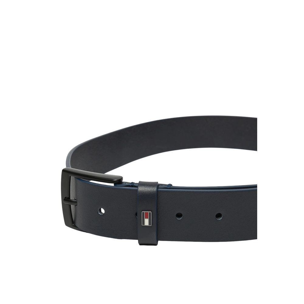 Tommy Hilfiger Blue Leather Regular Belt