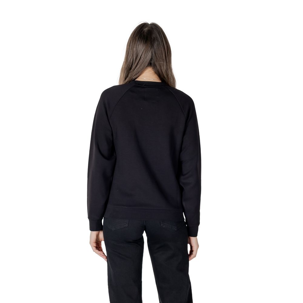 Armani Exchange Black Viscose Sweatshirt