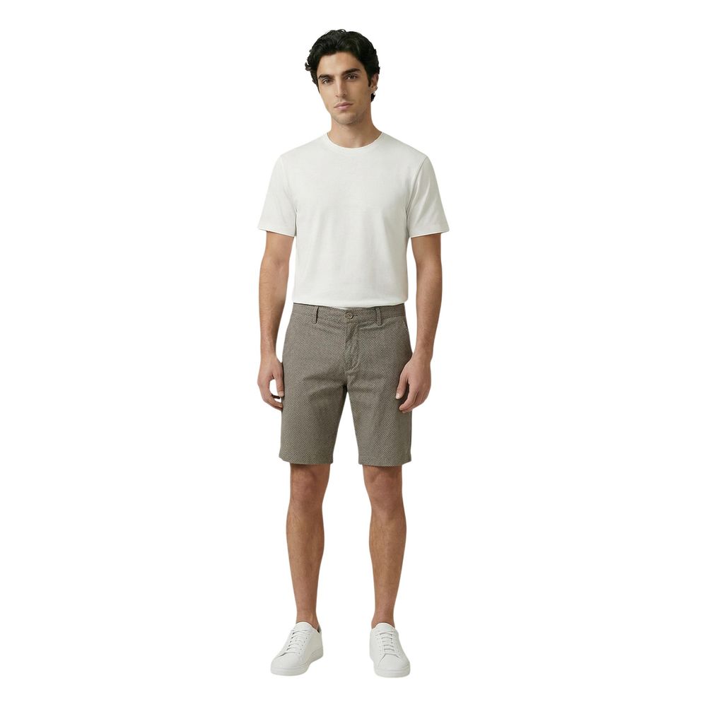 Armani Exchange Beige Cotton Shorts
