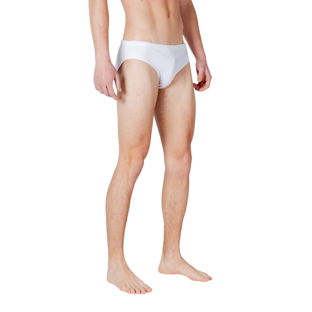 EA7 Emporio Armani Bicolor Polyester Swim Briefs