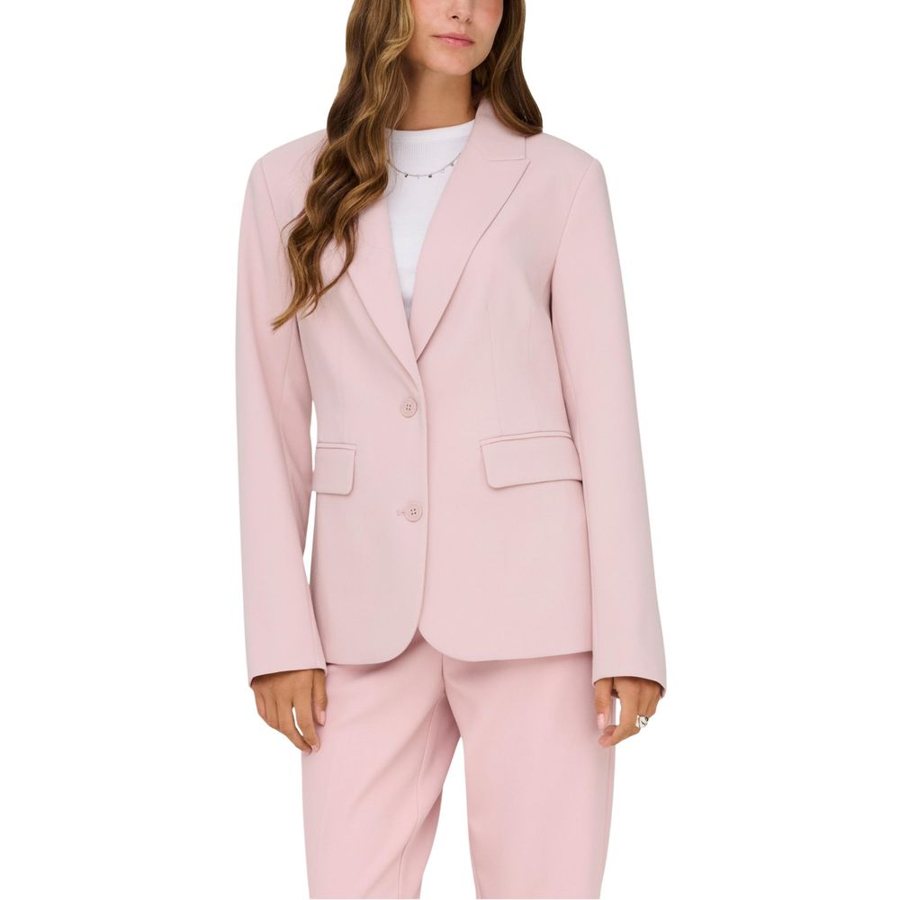 Only Pink Recycled Polyester Blazer